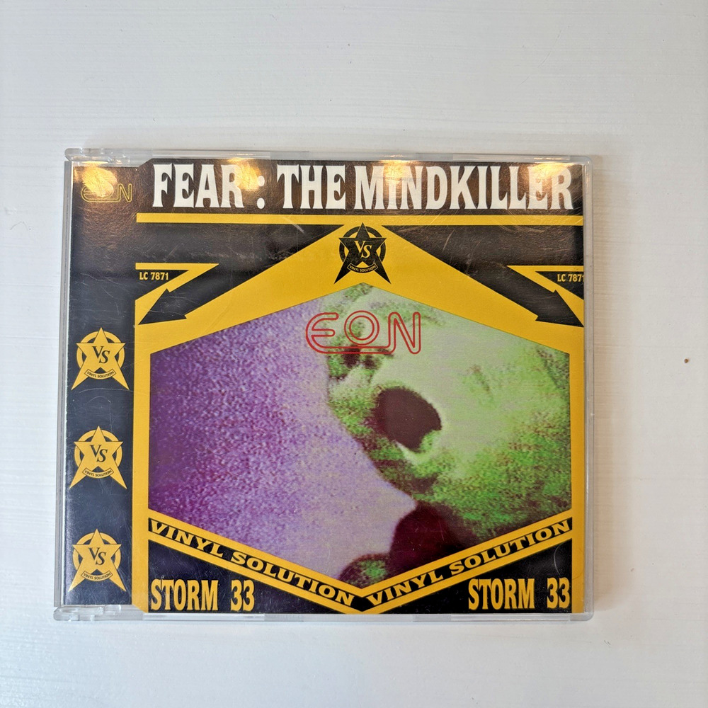 Eon Fear The Mindkiller CD STORM33 1991 Techno Hardcore Breakbeat Dune Sample